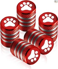 Pack-5 Tire Valve Stem Cap Cover, Tire Caps Leak-Proof Corrosion Resistant Alloy