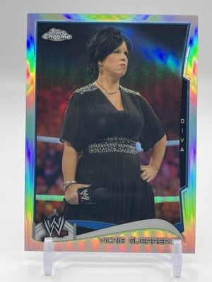 Vickie Guerrero 2014 Topps Chrome WWE Refractor #93