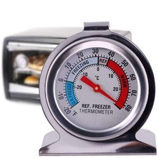Stainless Steel Temp Refrigerator Freezer Thermometer A3T0
