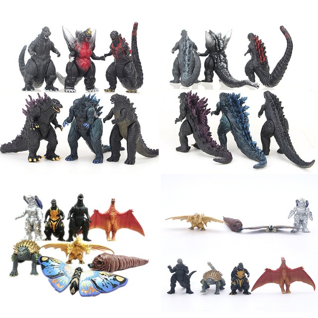 godzilla toy set