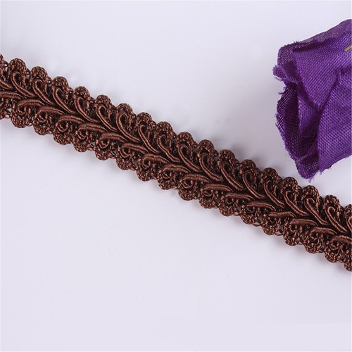 12mm Lace Trimming Polyester Centipede Braided Lace Sewing Clothes Accessories - Picture 11 of 20