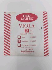 VIOLA 15/16" RED LABEL SS STRING D MEDIUM SS4127 NEW