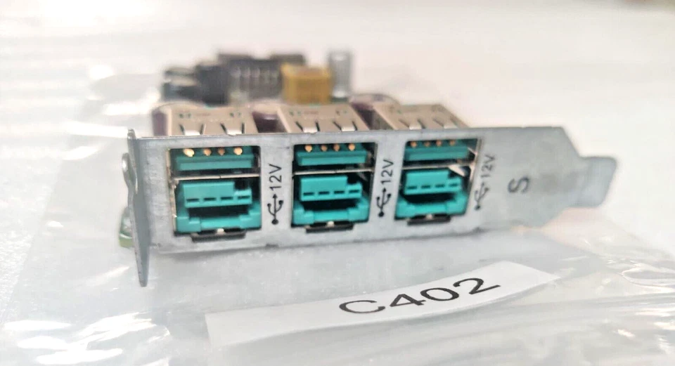 HP Engage L22185-001 3-Port USB+PWR 12V Card Powered USB Adapter PCI-E x1 - Image 4 of 4