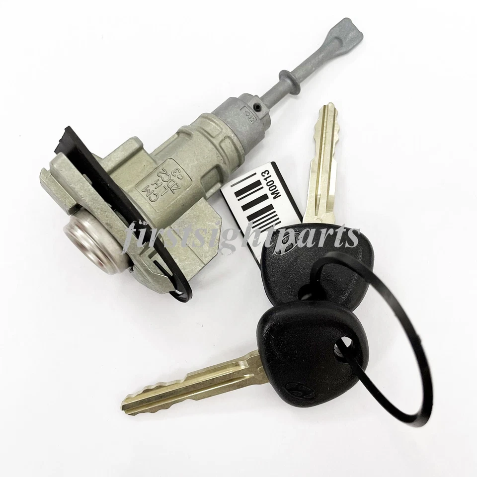 Front Left Door Lock Cylinder W/2 Keys For 2007 2008 2009 2010 Hyundai Santa Fe Foto 2 de 4