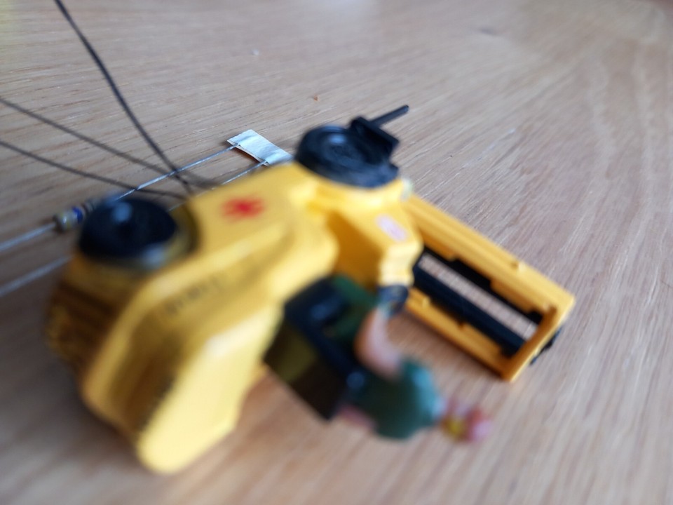 176 Diecast British Rail Forklift.with LEDs Fitted 2x Resistors. eBay