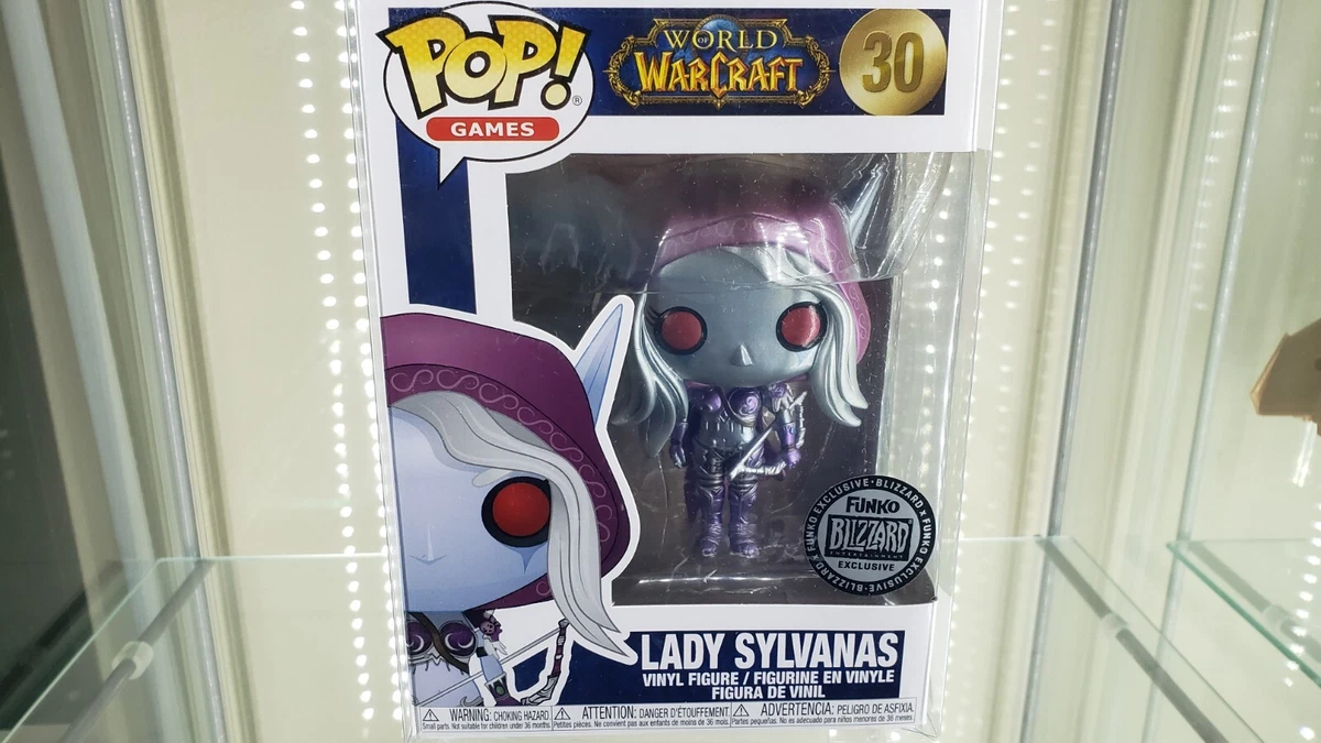 Funko POP! Games World of Warcraft Lady Sylvanas (Metallic) #30 w/Protector!!