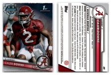 2023 Bowman Chrome U Caleb Downs 1st Bowman Base #49 - Alabama