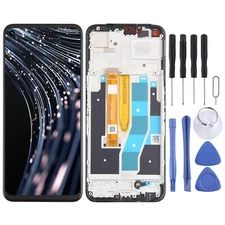 For Realme V25 OEM LCD Screen Digitizer Full Assembly with Frame