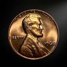 1968 P Philadelphia Lincoln Memorial Penny Brilliant Uncirculated (BU)