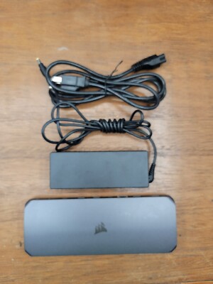 Corsair TBT100 Thunderbolt  3 Dock   85W charging, Dual 4k 60Hz Support, 2x HDMI