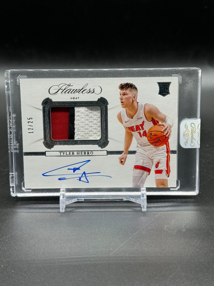 2019-20 Panini Flawless Tyler Herro #SP-THR Rookie Patch