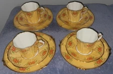 Collingwood Trio, Cup, Saucer, Dessert Plate