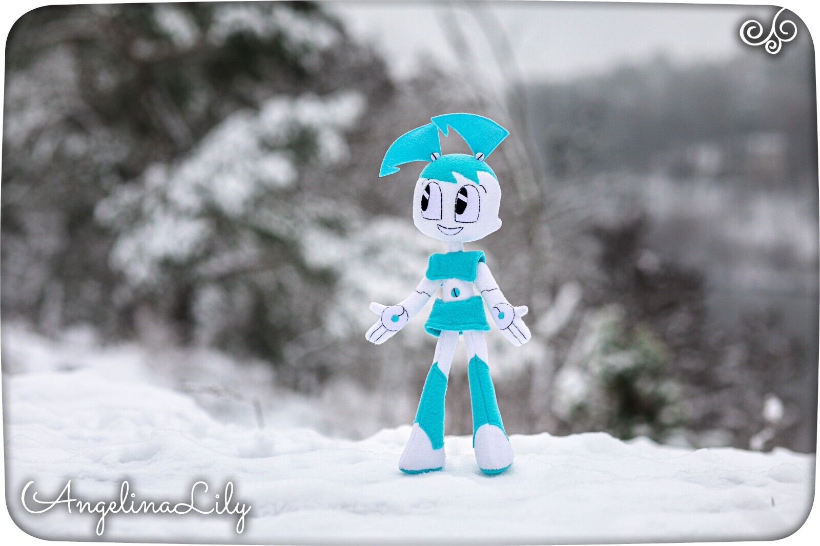 Jenny Wakeman My Life as a Teenage Robot inspired, XJ-9 handmade doll, 15.7  in