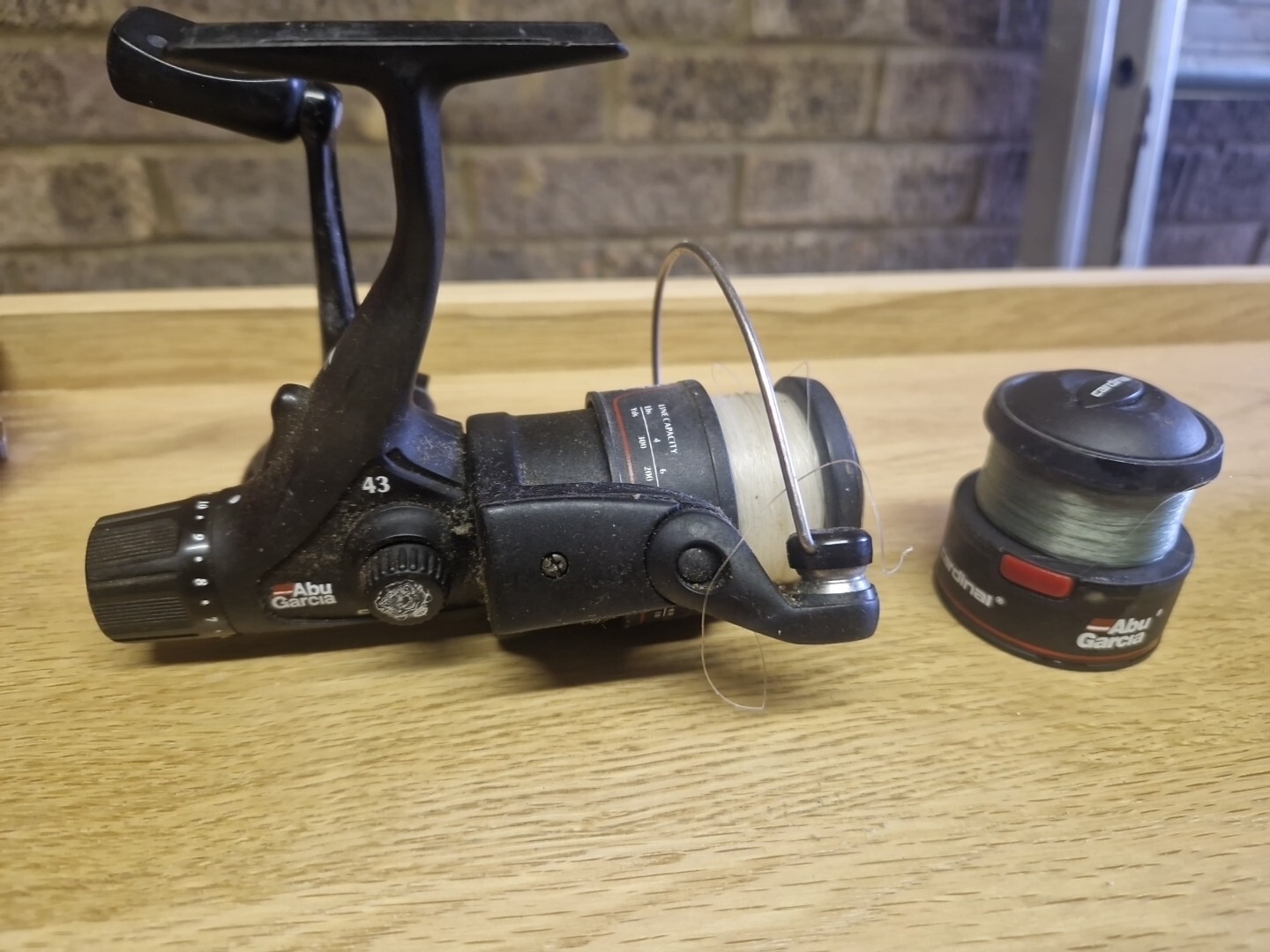 Abu Garcia Cardinal 73 Rear Drag Size 3 Coarse Fishing Reel With Spare