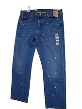 Levi's Men's 501 '93 Straight Jeans 38 x 32 NEW Dark Stonewash 0253