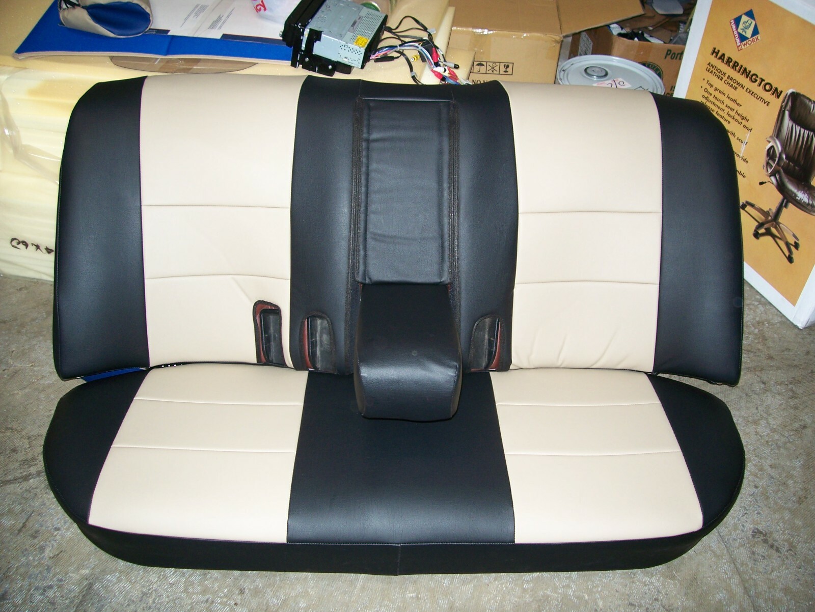 FOR BMW E28 528 525 530 533 19821988 IGGEE S.LEATHER CUSTOM 2 FRONT