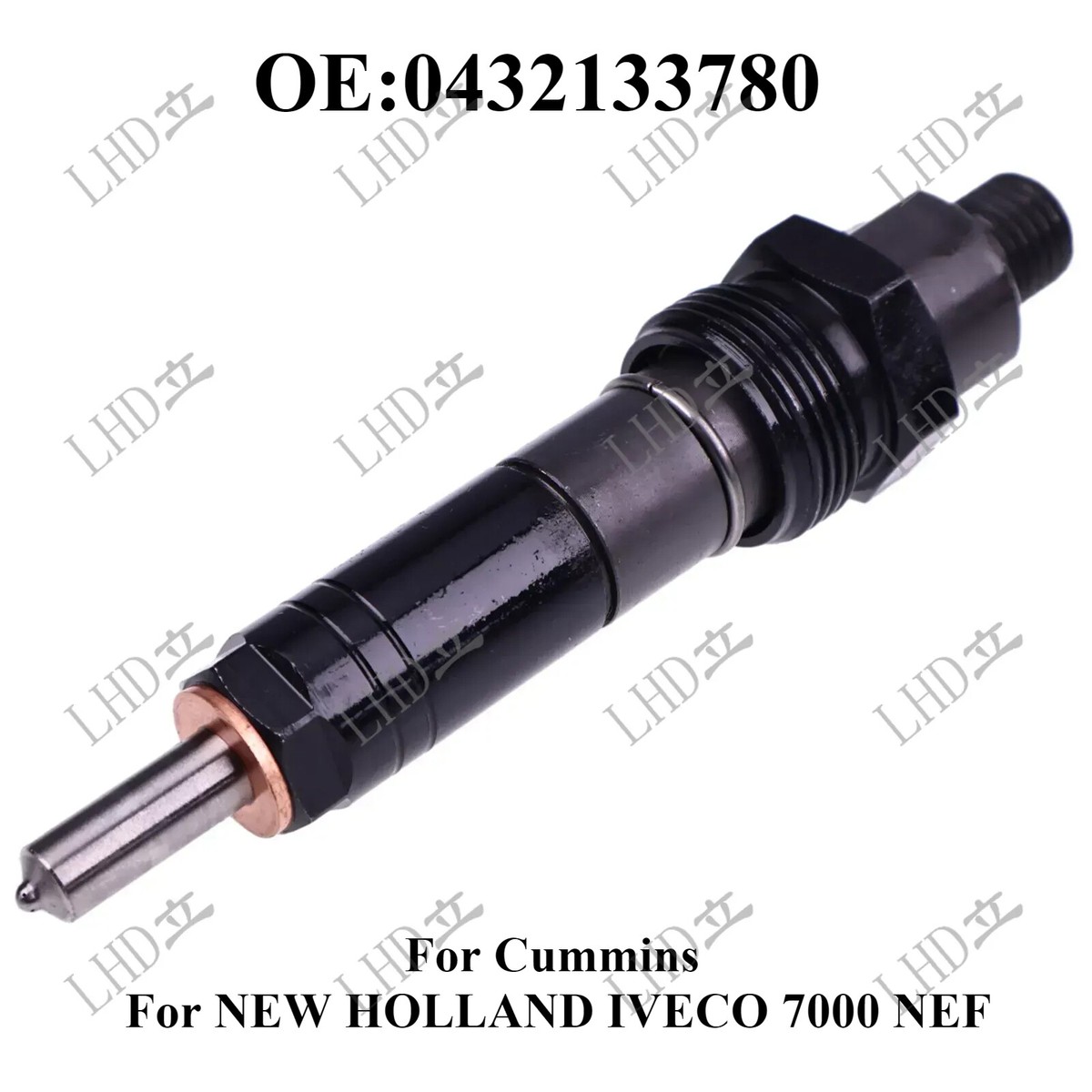 Fuel Injector For Cummins 0432133780 NEW HOLLAND IVECO 7000 NEF | eBay