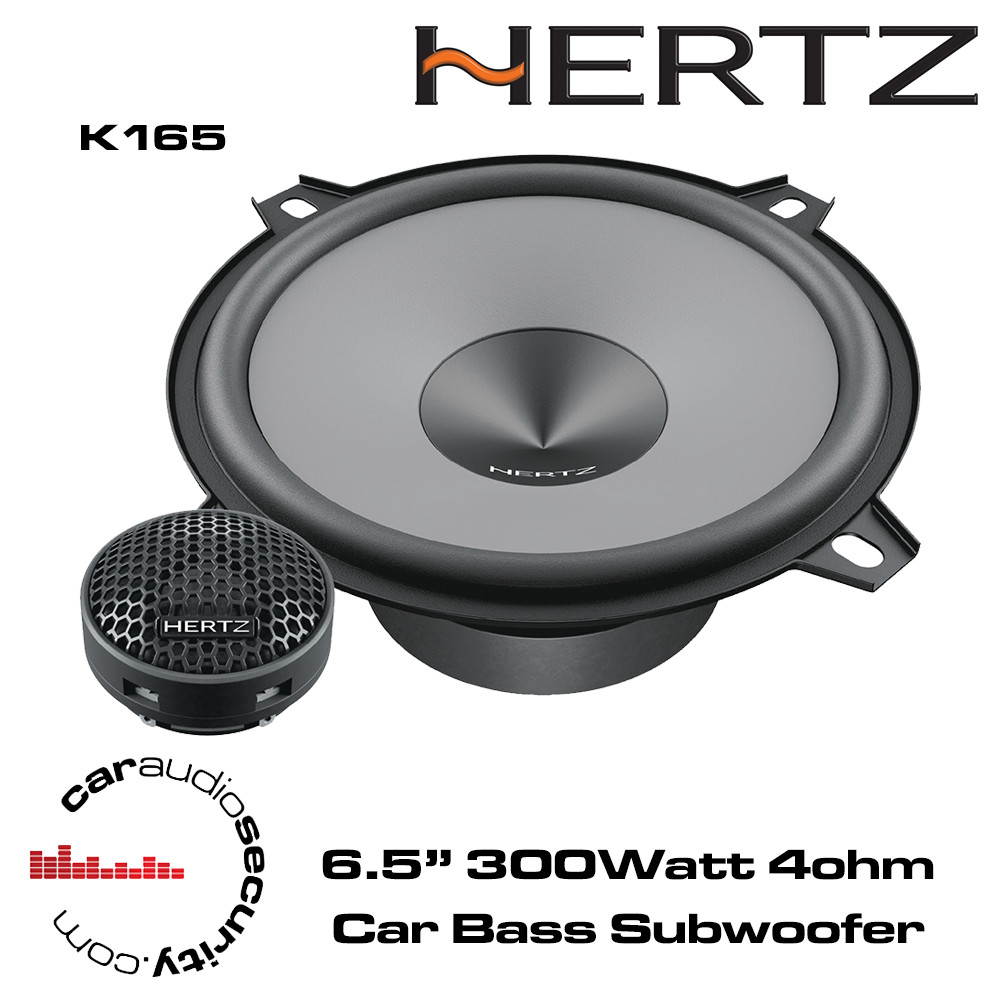 Hertz Uno K165 Lautsprecher Set – 16,5 Cm, 600W, Inkl. Einbausatz Für Peugeot 207