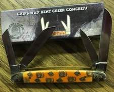 Chipaway Cutlery Chipaway Bent Creek Congress Knife CW-115OSB New Original Box