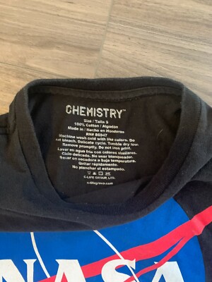 Nasa T-Shirt Apollo Small Atmosphere Womens Cute Summer Crop Top