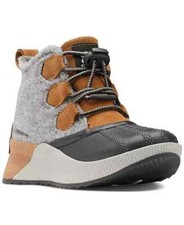 SOREL Z51121 Unisex Kids Brown/Grey Out 'N About Classic Waterproof Boot Size 7M