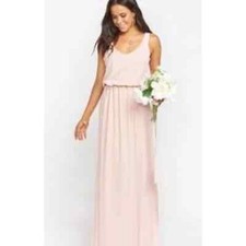 Show Me Your MuMu XXL Pink Evening Gown Floor Length NWOT