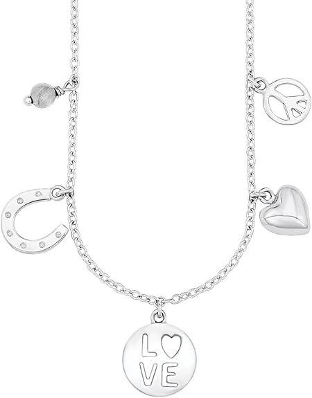 sOliver SOK21001 Halskette Collier 925 Silber Hufeisen Herz Я люблю тебя 13090₽