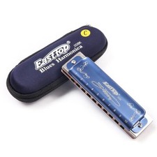 Blues Harmonica C key Diatonic Harmonica Harp Tone Organ 10 hole 20 tone T008...