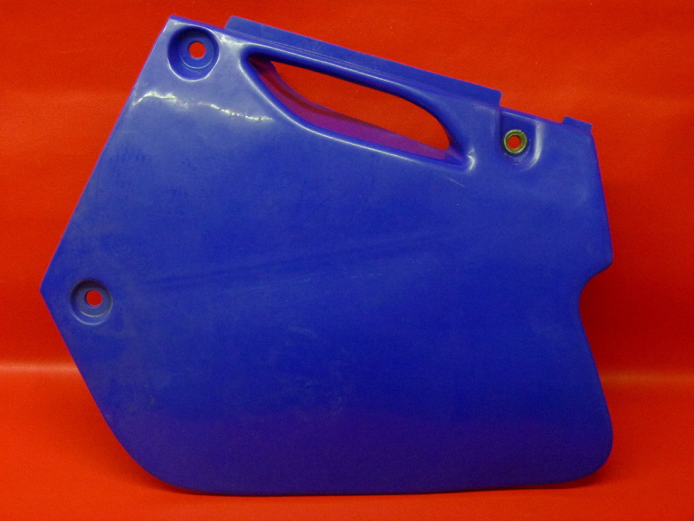 Plaque latérale gauche Gasgas bleu carénage plastique pour moto cross