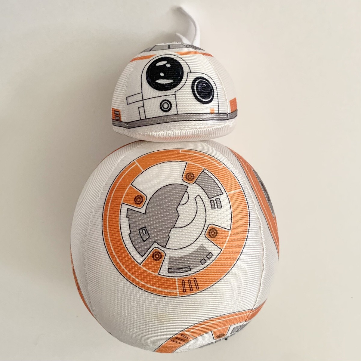 Disney Store Star Wars BB-8 Plush 7” Droid Bot Orange Gray