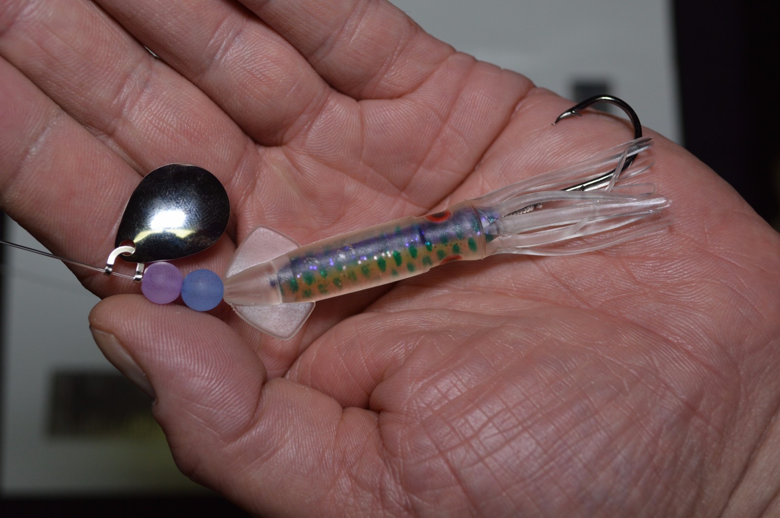 Fluke/Flounder/Halibut Spinner Rig Bottom Fishing eBay