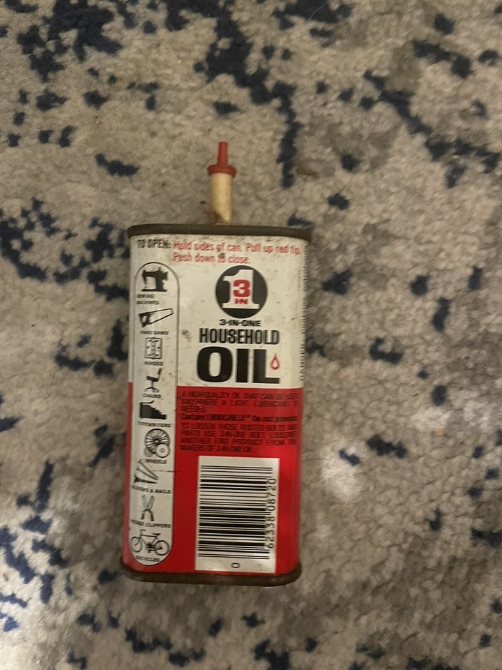rare vintage 3 In 1 One household Oil Antique Tin Oil Can 3 Oz. | eBay