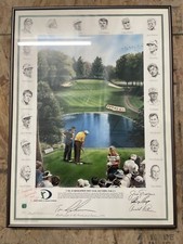 Tom Lehman In Person Autographed Dayton’s Challenge In Mpls With Arnold Palmer98