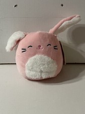 Squishmallows Pink Bop The Bunny Plush Stuffed Animal fuzzy belly ears small