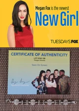 NEW GIRL (Tv): Megan Fox/Reagan .925 Silver Bracelet Studio COA