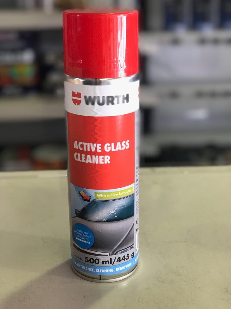 Wurth Active Glass Cleaner 500ml Aerosol, Automotive, Detailing. eBay