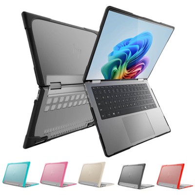 Shockproof Hard Shell Case Cover for 14'' HP Envy X360 2-in-1 Laptop (2024)