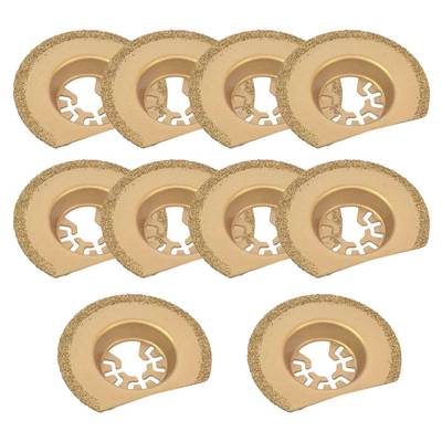 AB10K 63mm Semi-Circular Carbide RASP, 8mm Offset Mount Fits Fein ...