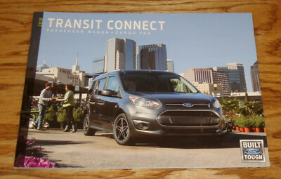 2018 Ford Transit Connect Passenger Wagon Cargo Van Sales Brochure XL XLT 