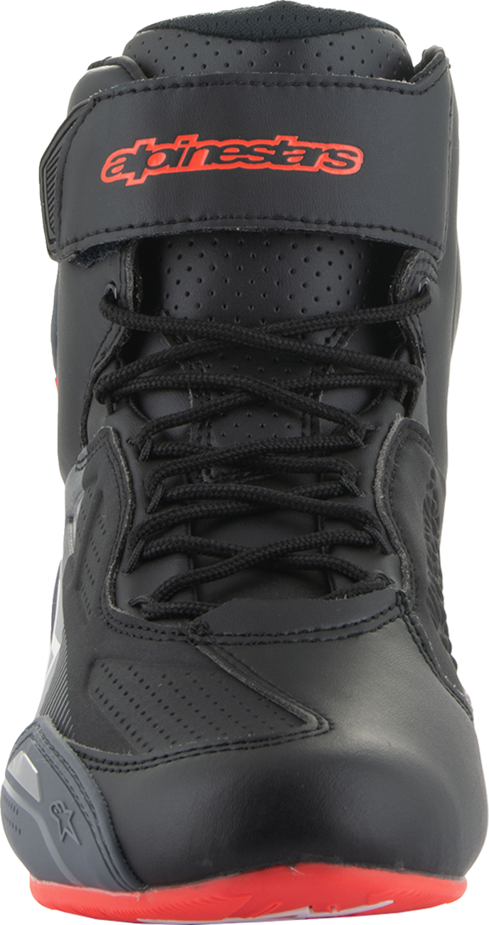 ALPINESTARS 2510219-1130-9 Faster-3 Shoes - Black/Gray/Red - US 9 