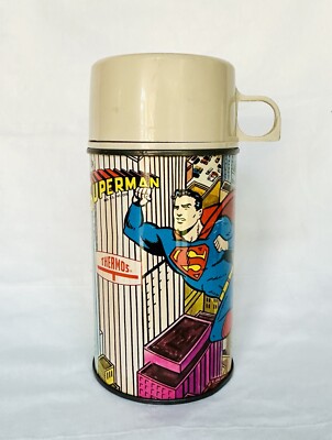Vintage 1967 Superman Thermos Bottle No. 2892 | eBay