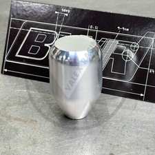 Blackworks Racing M12x1.25 Aluminum Light Shift Knob Raw Billet - Toyota Subaru