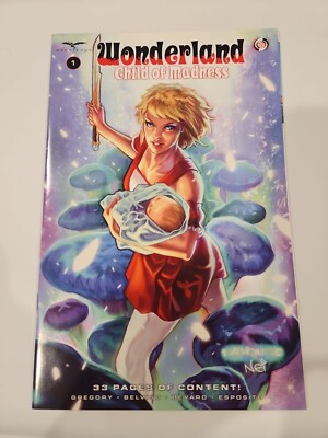 WONDERLAND CHILD OF MADNESS #1 of 3 (NM) BARRIONUEVO A cover Zenescope 2023