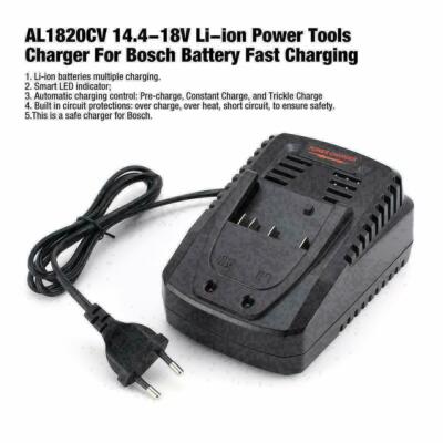 Ladegerät Für Bosch AL1814CV AL1820CV AL1860CV BC660 DE 14.4V-18V AKKU Schnell