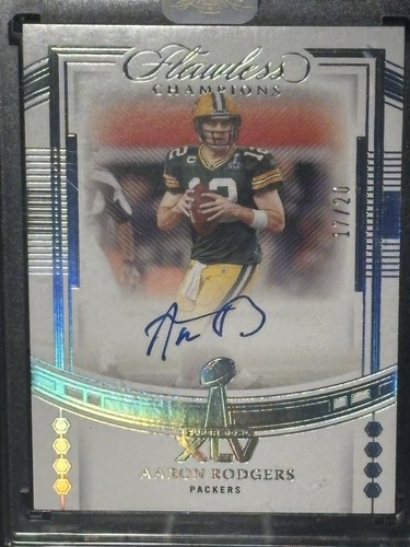 2022 Panini Flawless Champions 17/20 Aaron Rodgers IX-AR