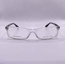 Emporio Armani EA 9770 TDW Clear Plastic Eyeglasses Frame 50-15-140 Italy
