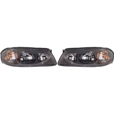 For Chevy Impala Headlight Assembly 2000-2004 Pair Passenger And Driver Side