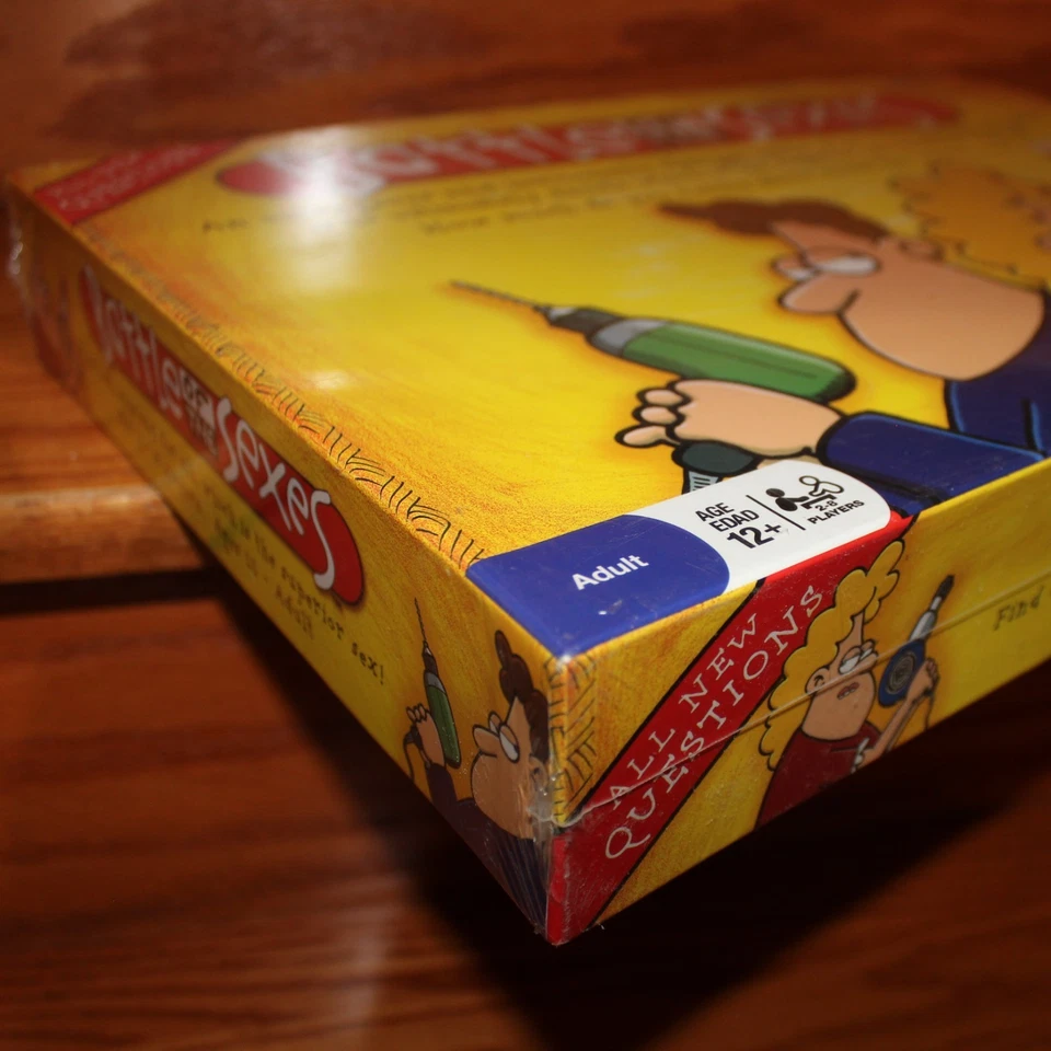 new sealed vintage 2005 BATTLE OF THE SEXES 2nd EDITION board game Imagination - Image 4 of 4