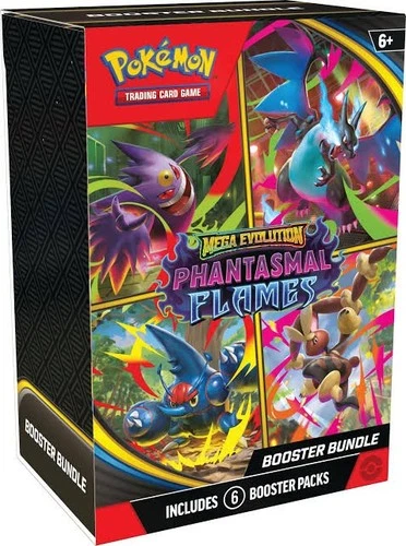 Pokémon TCG: Phantasmal Flames Booster Bundle Box English 6 Packs (6+)