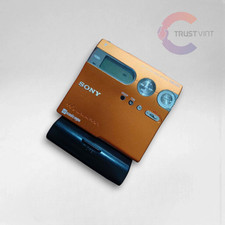 Sony MD Walkman MZ-N910 Orange MiniDisc Player Portable Hi-Fi Collector